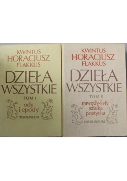 Dzieła wszystkie tom  I i II