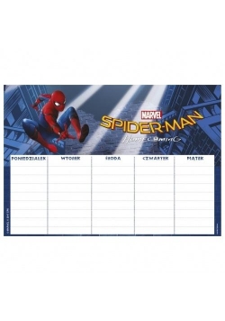 Plan Lekcji Spider-Man HC Mix (25szt) DERFORM