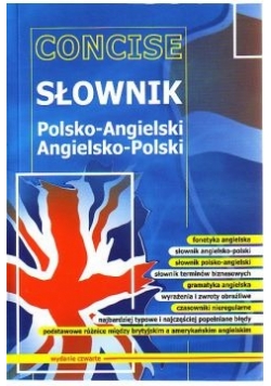 Concise - Słownik polsko- angielski, angielsko - polski