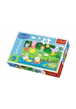 Puzzle Świnka Peppa Wakacyjna zabawa 60