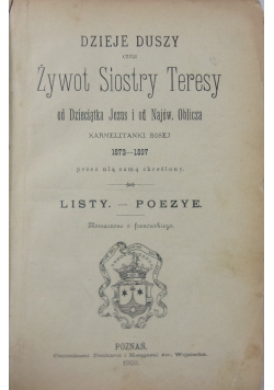 Żywot Siostry Teresy, 1902 r.
