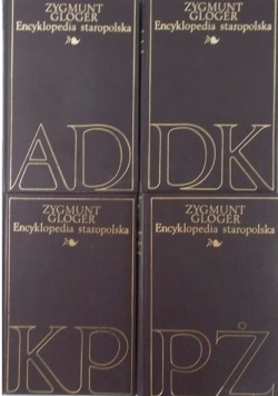 Encyklopedia staropolska 4 tomy