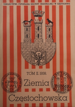 Ziemia Częstochowska tom II 1938 r