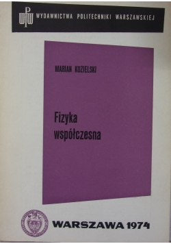 Fizyka współczesna