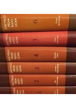Encyklopedia Katolicka,zestaw 6 książek