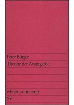 Theorie der Avantgarde