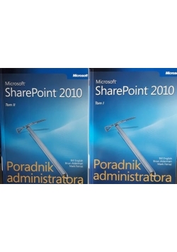 SharePoint 2010, tom 1 i 2 + CD