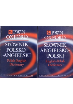 Słownik Polsko Angielski i Angielsko Polski Tom I i II