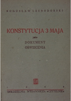 Konstytucja 3 maja,1946r.