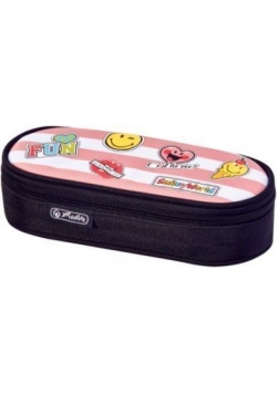 Piórnik kosmetyczka etui Smiley Girly