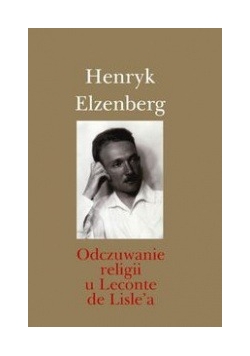 Odczuwanie religii u Leconte de Lisle'a