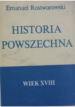 Historia powszechna wiek XVIII
