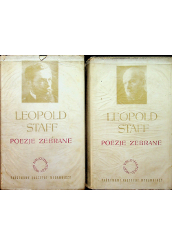 Staff Poezje zebrane 2 tomy