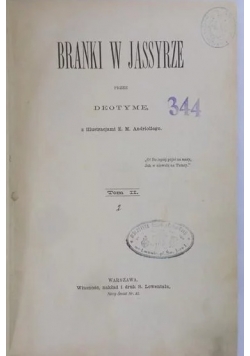 Branki w Jassyrze, 1889 r.