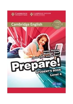 Cambridge English Prepare! 4 Student's Book, Nowa
