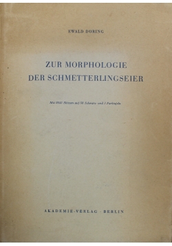 Zur Morphologie der Schmetterlingseier