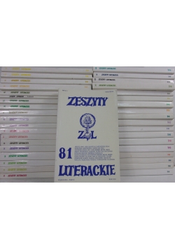 Zeszyty literackie, 38 zeszytów