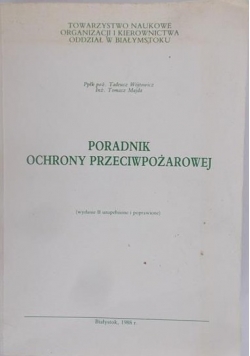 Poradnik ochrony przeciwpożarowej