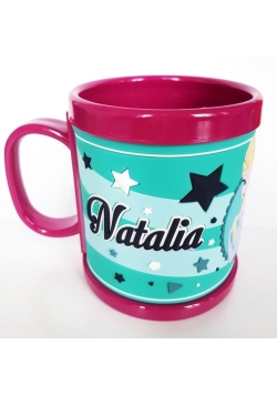 Kraina Lodu Kubek imienny dla dziecka Natalia