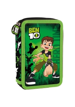 Piórnik dwukomorowy Ben10 10