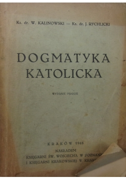 Dogmatyka Katolicka, 1948 r.