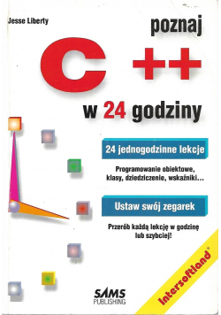 Poznaj C++ w 24 godziny
