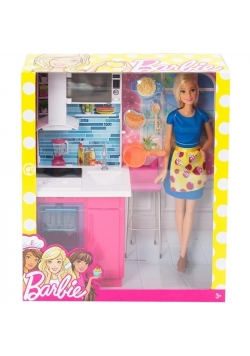Barbie. Kuchnia z lalką