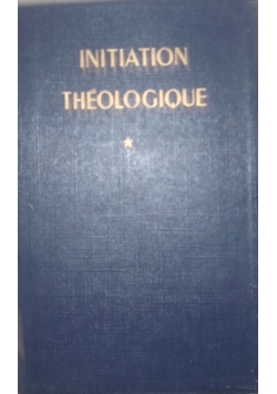 Initation theologique