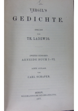 Vergil's Gedichte, 1877r.