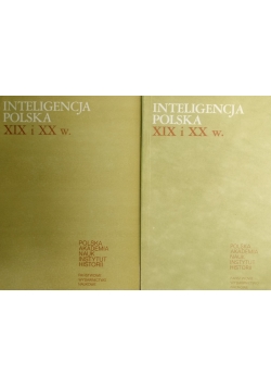 Inteligencja polska XIX i XX w. Zestaw 2 Książek