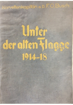 Unter der alten Flagge 1914-18, 1935r.