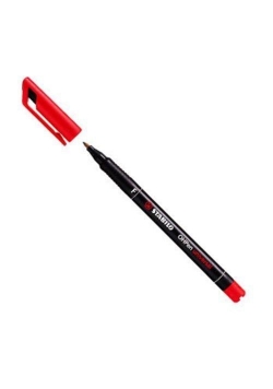 Foliopis OHP czerwony M (10szt) STABILO