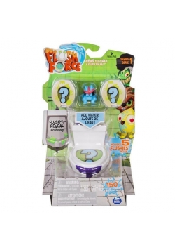 Flush Force Toaleta z pięcioma figurkami