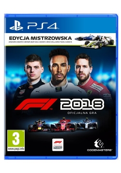 F1 2018 Edycja Mistrzowska PS4