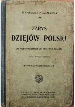 Zarys dziejów Polski ok 1913 r