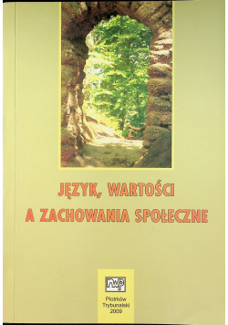 Język wartości a zachowania społeczne