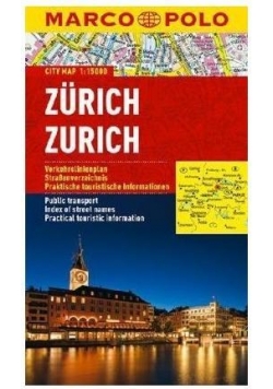 Plan Miasta Marco Polo. Zurich