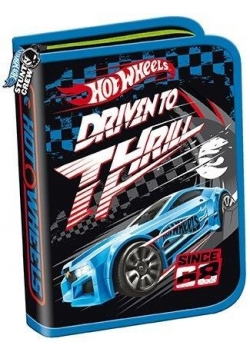 Piórnik dwuklapkowy bez wyposażenia Hot Wheels