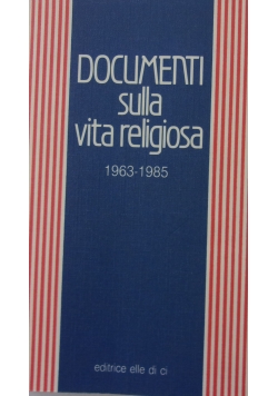 Documenti sulla vita religiosa