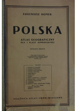 Polska atlas geograficzny