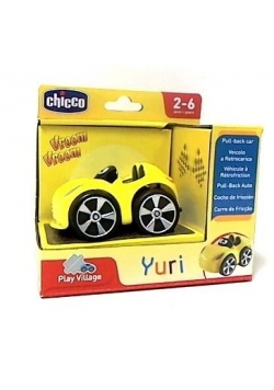 Autko Mini turbo touch Yuri- żółty