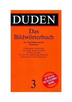 Duden 3 Das Bildworterbuch