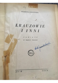 Krauzowie i inni, 1946 r.