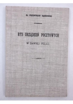 Rys urządzeń pocztowych w dawnej polsce