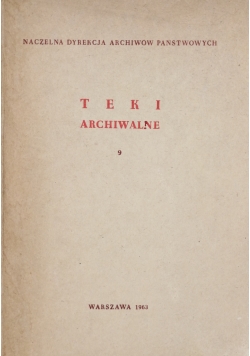 Teki archiwalne 9