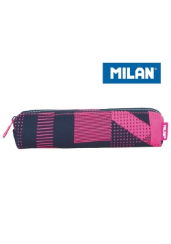 Piórnik Milan mini KNIT róż