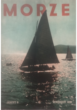 Morze ,zeszyt 9, 1938 r.