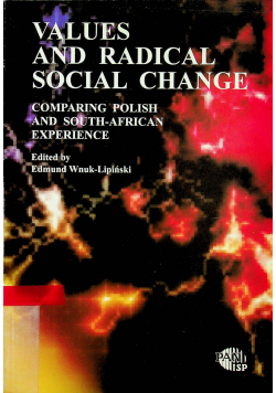 Valeus and radical social chage
