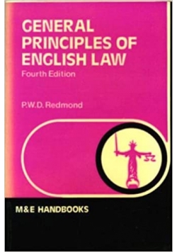 General Principles of English Law