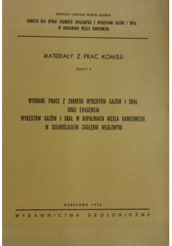 Materiały z prac komisji, zeszyt 4